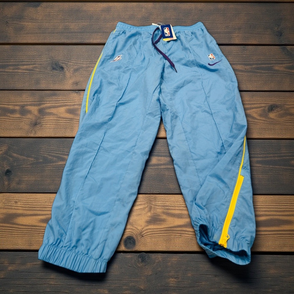 Nike Los Angeles Lakers NBA Pants Men's XL Blue Gold 75th Anniversary DB2007-462